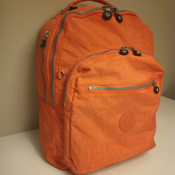 KIPLING Pink backpack book bag laptop sleeve folder divider shoulder straps bags - Picture 6 of 12